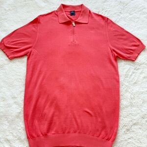 FEDELI cotton men polo size 48IT or M Retail 480$